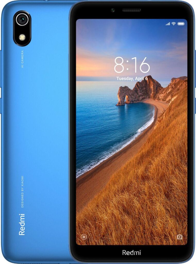 Смартфон Xiaomi Redmi 7A 2/32GB Blue, 2 SIM, 5.45" IPS, 13 Мп, Snapdragon 439, 4000 mAh (відновлений)