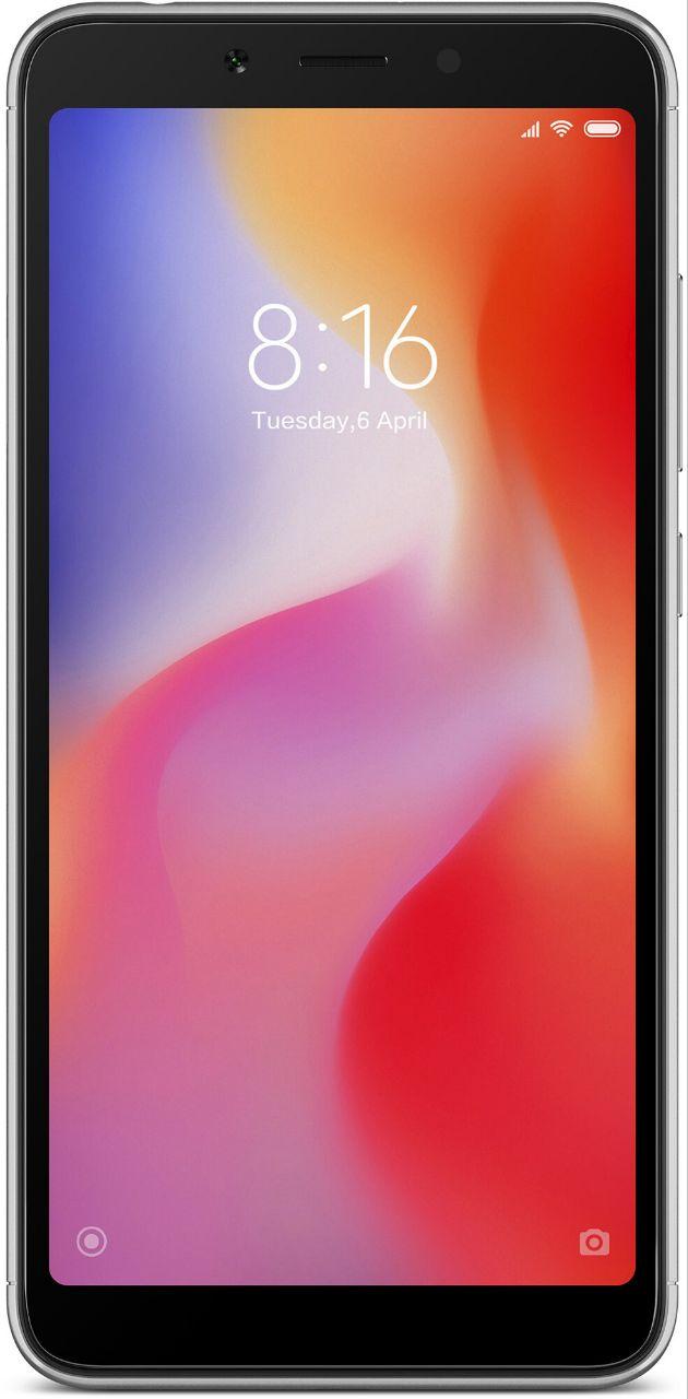 Смартфон Xiaomi Redmi 6A Grey 2/16 ГБ, 5.45", 13 Мп, Helio A22, 3000 мАг - Зображення 2