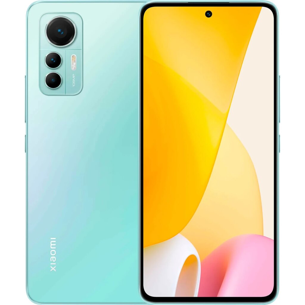 Смартфон Xiaomi 12 Lite 8/128 Gb Green 6.55" 2 SIM 2400 x 1080 (Full HD+) 108 МП 4300 мАг NFC Bluetooth 5.2 (відновлений)