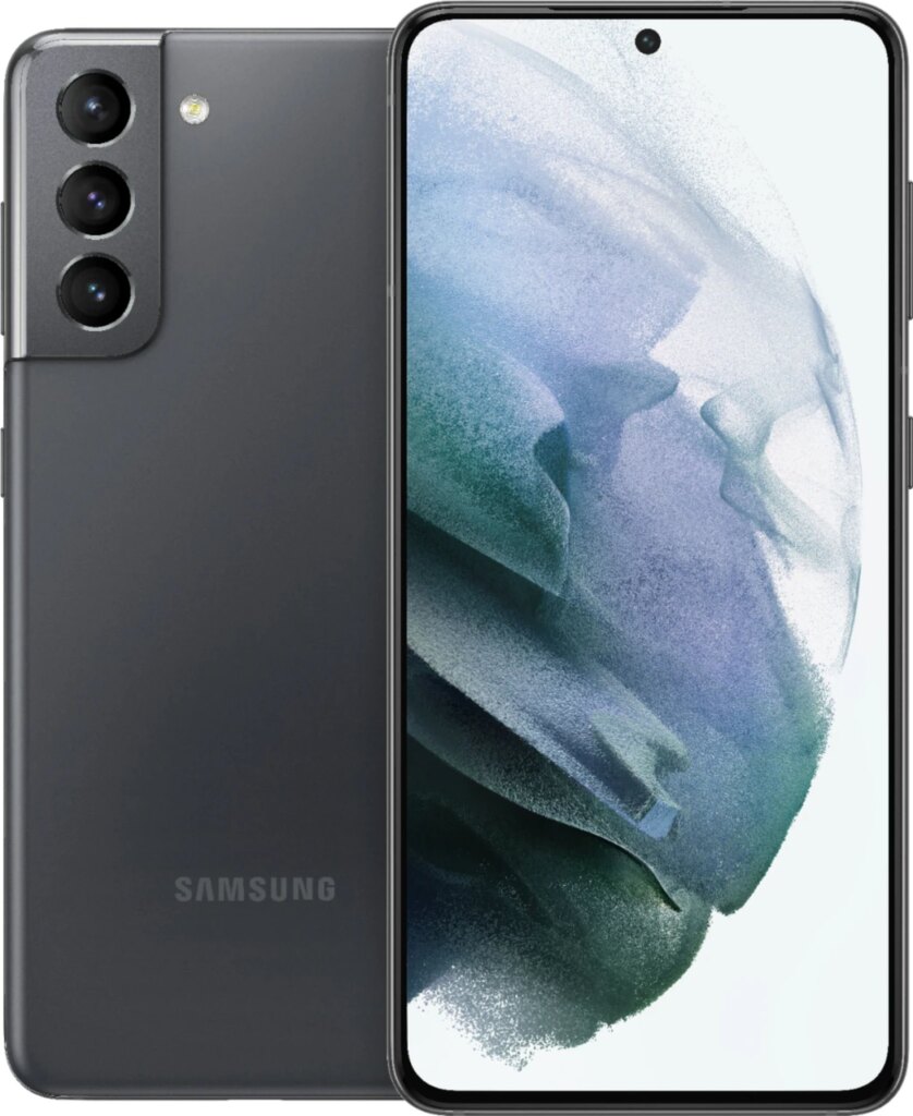 Смартфон Samsung Galaxy S21 (G991B) 8/128GB  Phantom Black, 2 SIM 5G 6.2" Exynos 2100 NFC GPS IP68 4000 мА·ч