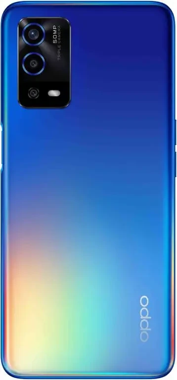 Смартфон OPPO A55 4/64GB Rainbow Blue 6.51" 1600×720 HD+ NFC 5000 мАг 50+2+2 МП Android 11 (відновлений) - Зображення 3