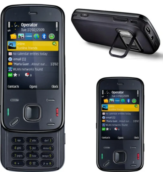 Мобільний телефон слайдер Nokia N86 2.6" AMOLED 8Мп, Li-Ion 1200 мАг, 8ГБ Black - Зображення 2