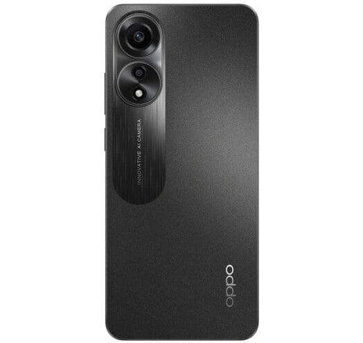 Смартфон OPPO A78 8/128GB Mist Black 2 SIM 6.43" Snapdragon 680 NFC 5000 mAh - Зображення 3
