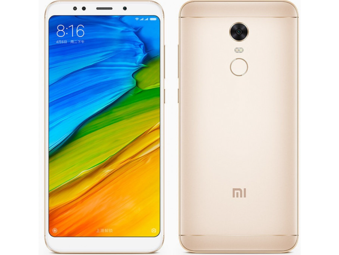 Смартфон Xiaomi Redmi 5 3/32GB Gold 5.7" IPS 2SIM 12 Мп 3300 мАч - Зображення 2