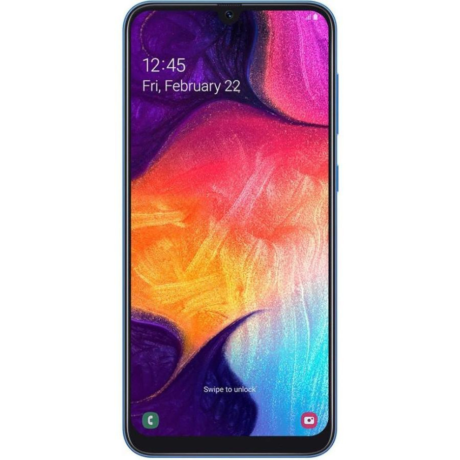 Смартфон Samsung Galaxy A50 (A505F) 4/128GB Black 6.4" 2340x1080 2SIM LTE NFC Bluetooth 5.0 4000 mAh Exynos 96 - Зображення 2