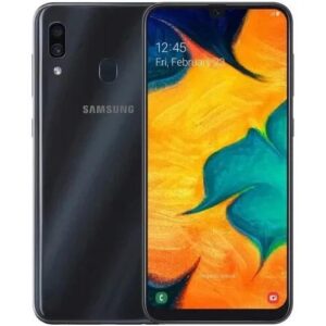 Смартфон Samsung Galaxy A30 4/64GB Black, Super AMOLED, Exynos 7904, 16+5 Мп, 4000 мАч