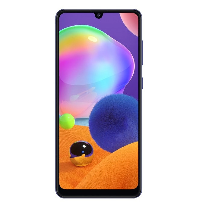 Смартфон Samsung Galaxy A31 (A315F) 4/64GB Blue 2 SIM LTE 6.4" 2400x1080 60 Гц 5000 mAh Bluetooth 5.0 NFC (відновлений) - Зображення 2