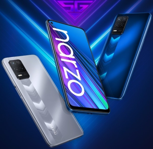 Смартфон Realme Narzo 30 5G 4/128Gb blue 6.5" GPS Android - Зображення 5