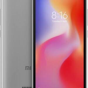 Смартфон Xiaomi Redmi 6A Grey 2/16 ГБ, 5.45", 13 Мп, Helio A22, 3000 мАг