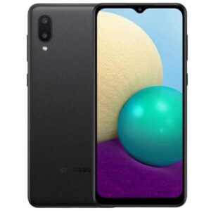 Смартфон Samsung Galaxy A02 2/32GB Black (SM-A022G), 2 SIM 4G 6.5" GPS 5000 мА·ч