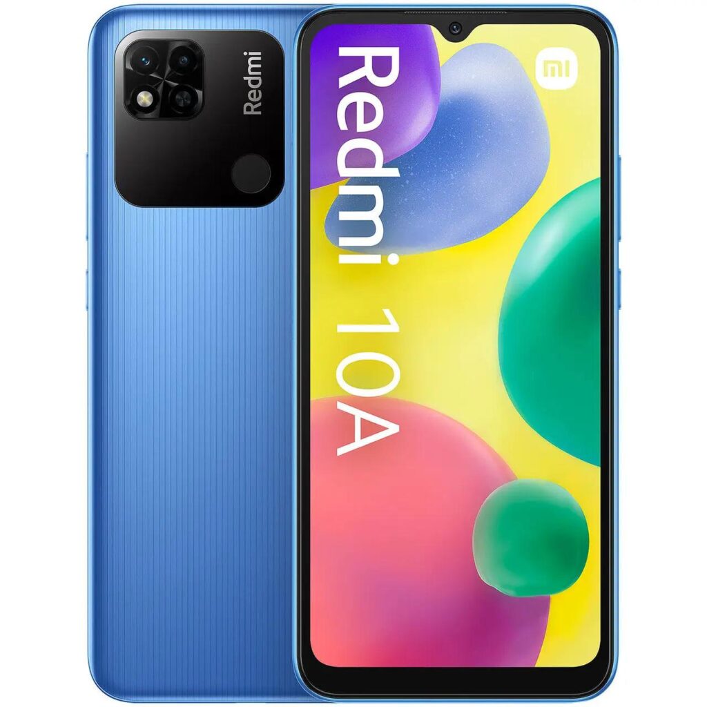 Смартфон Xiaomi Redmi 10A 4/64GB Blue, 2 SIM 6.53" IPS Helio G25 5000 mAh (відновлений)