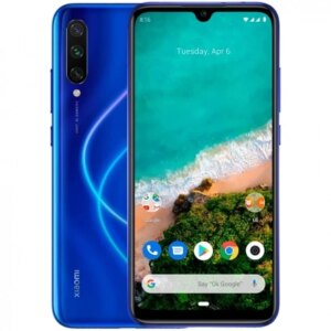 Xiaomi Mi A3 4/64GB Blue 2 SIM 6.08" AMOLED Snapdragon 665 4030 мАг Fingerprint