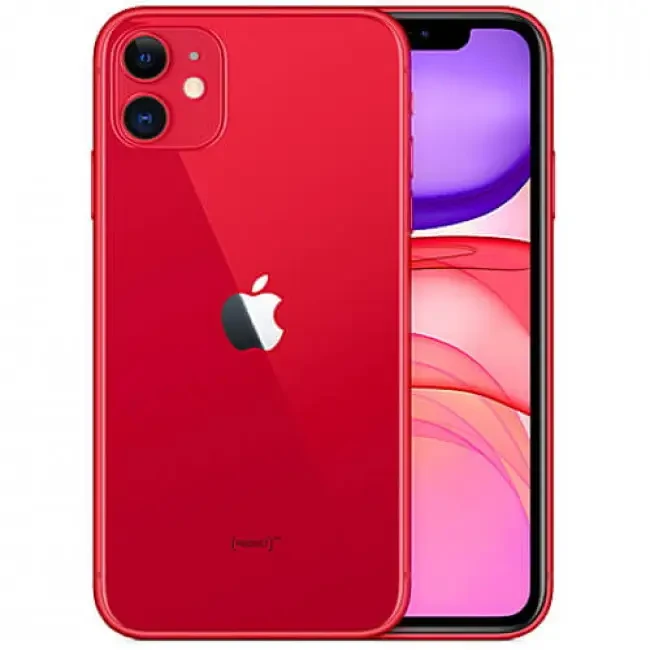 Смартфон iPhone 11 4/128GB Red 4G LTE 6.1" 1792 × 828 (HD+) 12 МП + 12 МП 3110 мАг A13 Bionic - Зображення 2