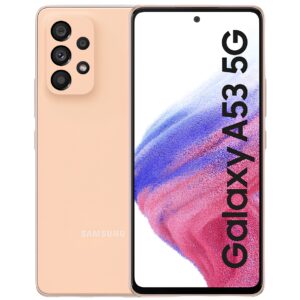 Смартфон Samsung Galaxy A53 5G 8/128GB Peach 2 SIM 6.5" Exynos 1280 NFC 64 Мп 4К 5000 mAh