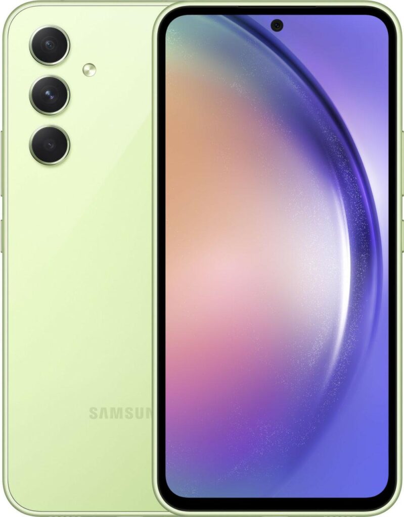 Смартфон Samsung Galaxy A54 6/128GB Lime 2 SIM 5G 6.4 120 Гц NFC 5000 мАч (відновлений)