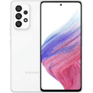 Смартфон Samsung Galaxy A53 8/256Gb White 2 SIM 6.5" Exynos 1280 NFC 64 Мп 4К 5000 мАч