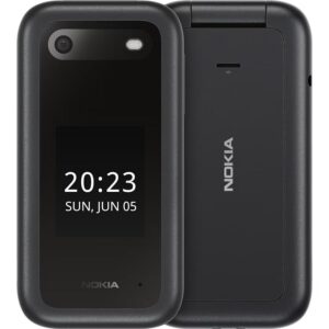 Мобільний телефон Nokia 2660 Flip Black 2 SIM 2.8" 4G 1450 mAh надійний