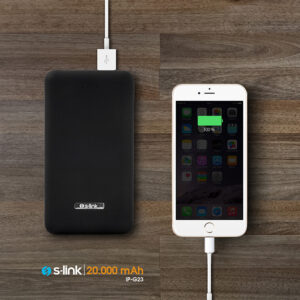 Портативний зарядний пристрій S-Link IP-G23 20000 mAh повербанк довговічний