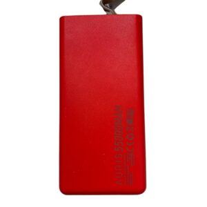 Зовнішній портативний акумулятор повербанк PowerBank Auris 55000mAh Red надійний
