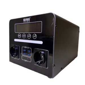 Портативна зарядна станція Osema TBZ2, 1080W, 960Wh, 220V, USB 3.0, USB Type-C, Вбудований дисплей потужний