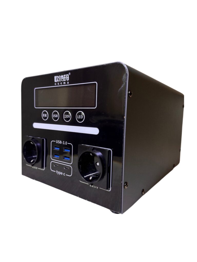 Портативна зарядна станція Osema TBZ2, 1080W, 960Wh, 220V, USB 3.0, USB Type-C, Вбудований дисплей