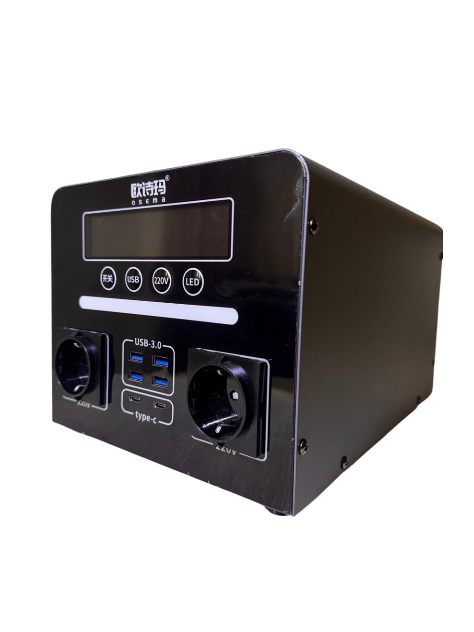 Портативна зарядна станція Osema TBZ2, 1080W, 960Wh, 220V, USB 3.0, USB Type-C, Вбудований дисплей