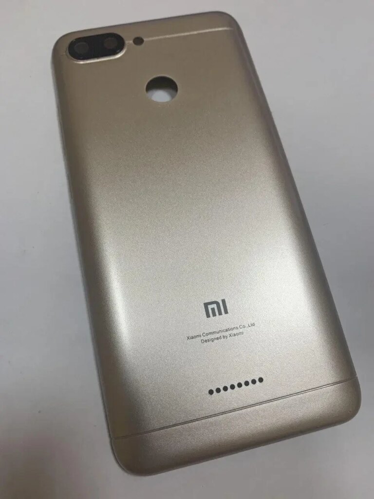 Задня кришка Xiaomi 6 gold