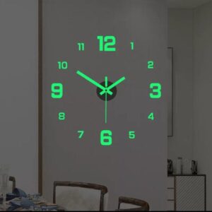 Годинник на стіну люмінесцентний світний у темряві premium стандарт