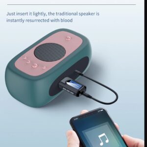 Bluetooth трансмітер, бездротовий аудіоадаптер USB з дисплеєм, сумісний із приймачем, блютуз трансміттер premium стандарт