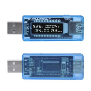USB тестер ємності заряду батареї KWS-V21, тестер виходу струму, тестер напруги premium стандарт