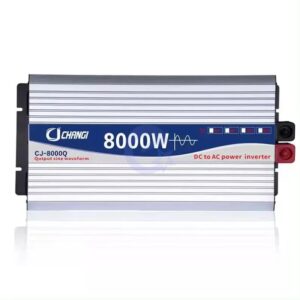 Інвертор з 12V на 220 V 8000 W чистий синус CHANGI CJ-8000Q довговічний