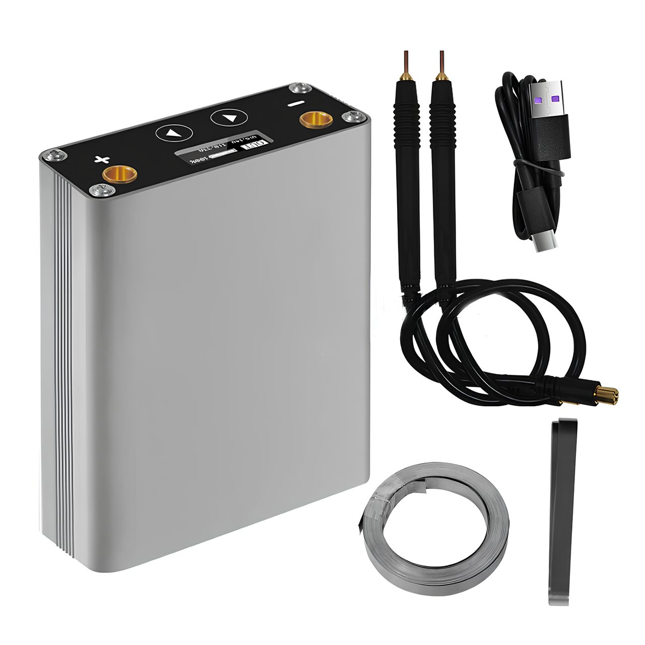 Апарат для портативного точкового зварювання Lipo Max DH-30, OLED-дисплей 5000 мАг, нікелева смужка 0,15 мм довговічний