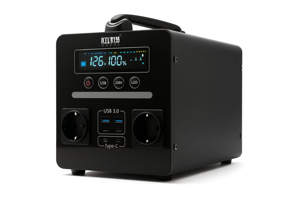 Портативна зарядна станція Osema TBZ2, 780W, 280Wh, 220V, USB 3.0, USB Type-C, Вбудований дисплей