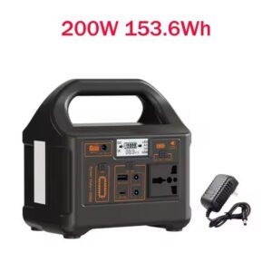 Зарядна станція GaiaRay 200W Solar Generator 153.6Wh, LiFePO4 premium стандарт