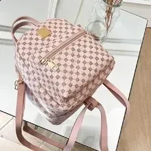 Жіночий мінірюкзачок, рожевий рюкзак premium стандарт - Зображення 4