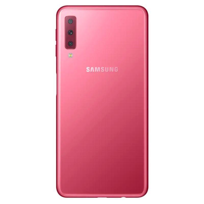 Смартфон Samsung Galaxy A7 2018 (A750F) 4/64Gb Pink, 2 SIM 6" Super AMOLED Exynos 7885 NFC 3300 мАч (відновлений) - Зображення 2