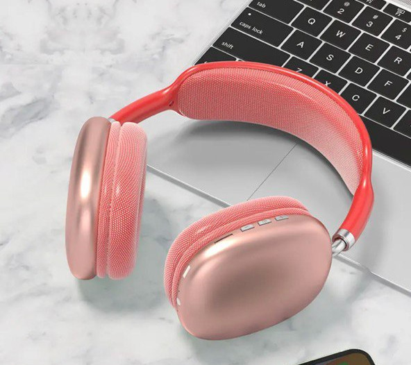 БездротовІ навушники P9 Max Red Bluetooth - Зображення 3