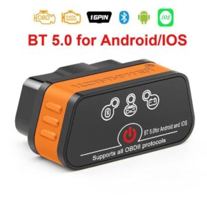 Діагностичний сканер для електромобілів KONNWEI KW901 Bluetooth 5.0 бездротовий OBDII надійний