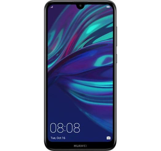 Смартфон Huawei Y7 2019 3/32 GB Midnight Black, 2 SIM 6.26" IPS Snapdragon 450 GPS 4000 мАч (відновлений) - Зображення 2