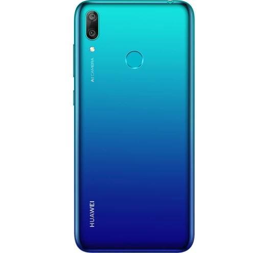 Смартфон Huawei Y7 2019 3/32 GB Aurora Blue, 2 SIM 6.26" IPS Snapdragon 450 GPS 4000 мАч довговічний - Зображення 3