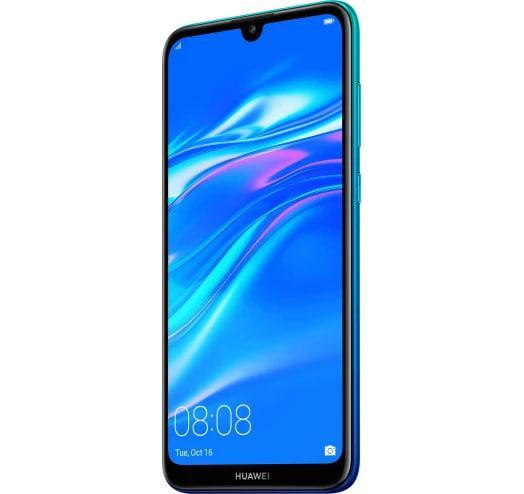 Смартфон Huawei Y7 2019 3/32 GB Aurora Blue, 2 SIM 6.26" IPS Snapdragon 450 GPS 4000 мАч довговічний - Зображення 4