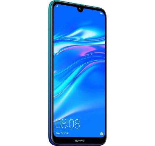 Смартфон Huawei Y7 2019 3/32 GB Aurora Blue, 2 SIM 6.26" IPS Snapdragon 450 GPS 4000 мАч довговічний - Зображення 5