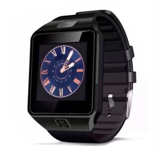 Смарт-годинник DZ09 Black: SIM-карта, крокомір, камера 2 Мп, мультимедіа, до 32 ГБ пам’яті, сталевий корпус - Зображення 2