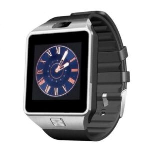Смарт-годинник DZ09 Silver SIM-карта, крокомір, камера 2 Мп, мультимедіа, до 32 ГБ пам’яті, сталевий корпус потужний